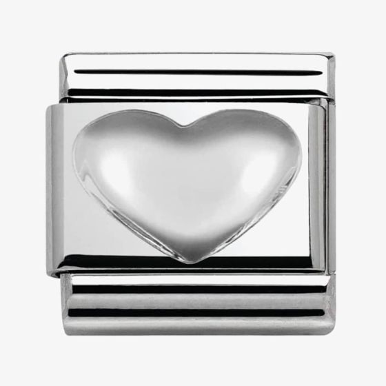Nomination CLASSIC Silvershine Symbols Heart Charm 330106/01
