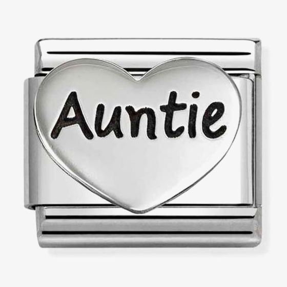 Nomination Composable Classic Auntie Heart Charm 330114/21