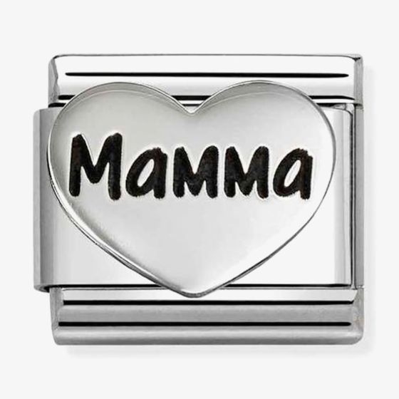 Nomination Composable Classic Mamma Heart Charm 330114/27