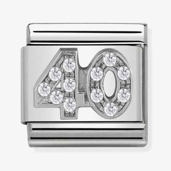 Nomination CLASSIC Silvershine 40 Charm 330304/22