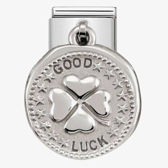 Nomination CLASSIC Silvershine Wishes Good Luck Charm 331804/07