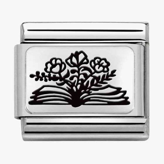 Nomination CLASSIC Composable Plates Book with Flowers 330111/27