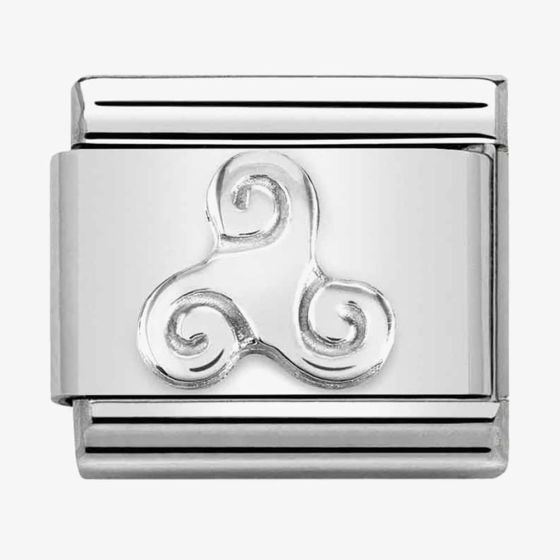 Nomination CLASSIC Composable Spirituality Triskele Charm 330106/05