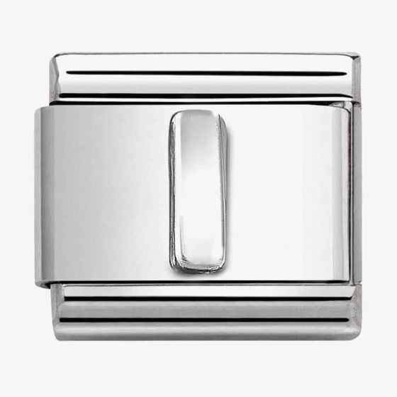 Nomination CLASSIC Composable Oxidised Silver Letter I Charm 330113/09