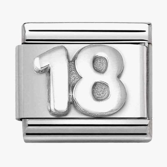 Nomination CLASSIC Composable Oxidised Silver 18 Charm 330101/56