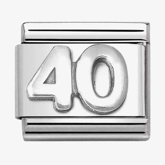 Nomination CLASSIC Composable Oxidised Silver 40 Charm 330101/59