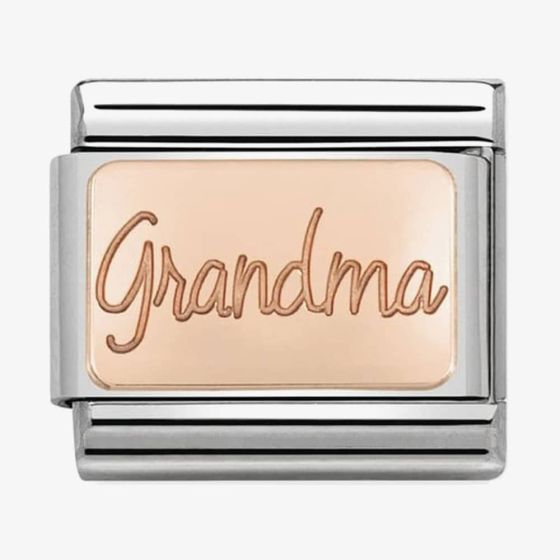 Nomination CLASSIC Rose Gold Plates Grandma Charm 430101/36