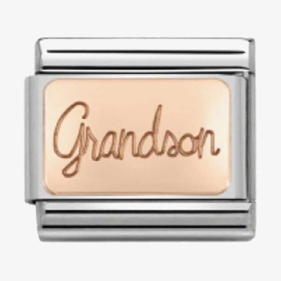 Nomination CLASSIC Rose Gold Grandson Charm 430108/06