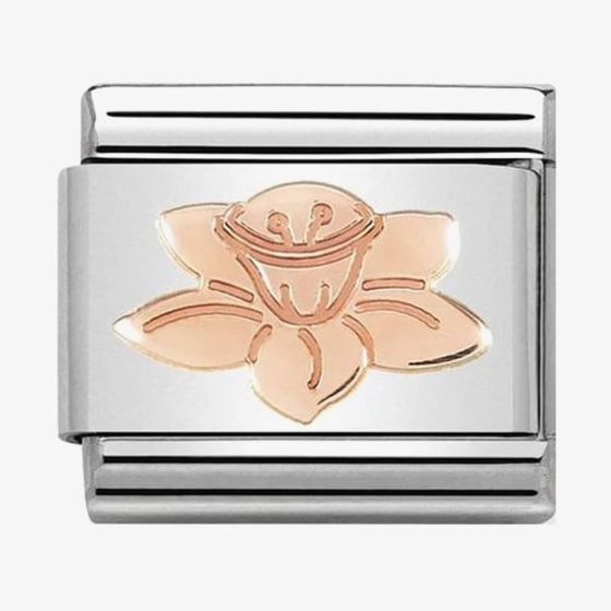 Nomination CLASSIC Rose Gold Daffodil Charm 430104/23