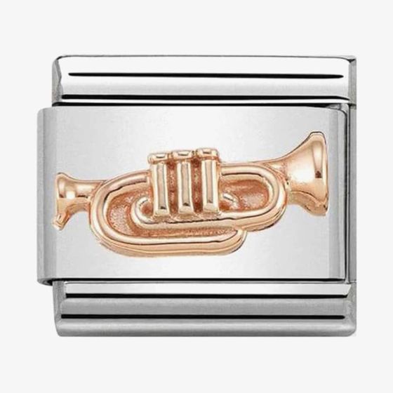 Nomination CLASSIC Rose Gold Trumpet Charm 430106/10