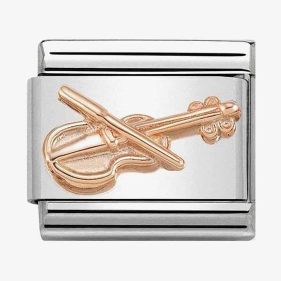 Nomination CLASSIC Rose Gold Violin Charm 430106/11