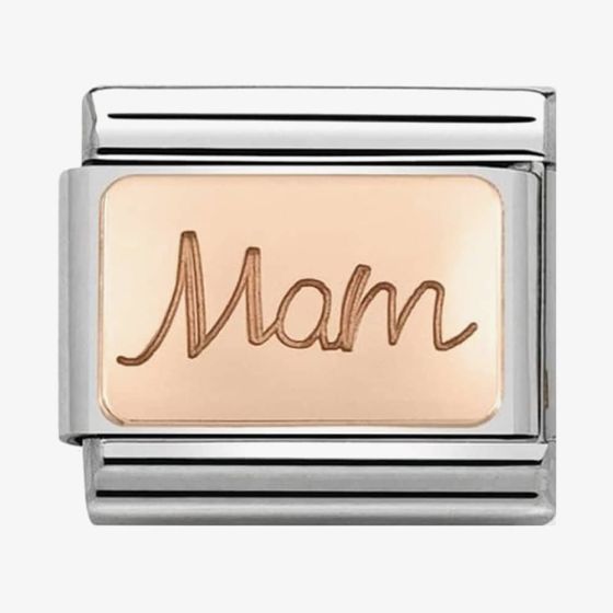 Nomination CLASSIC Rose Gold Engraved Mam Charm 430108/03