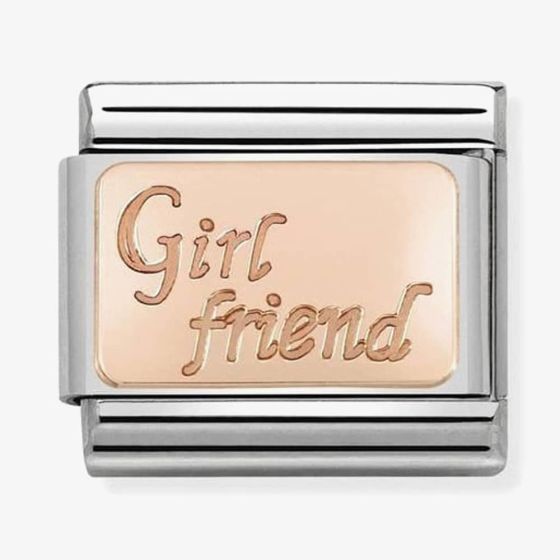 Nomination Composable Classic Engraved Gold Girl Friend Link 430108/13
