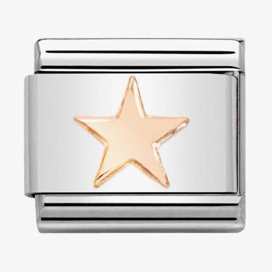 Nomination CLASSIC Composable Rose Gold Star Charm 430104/42