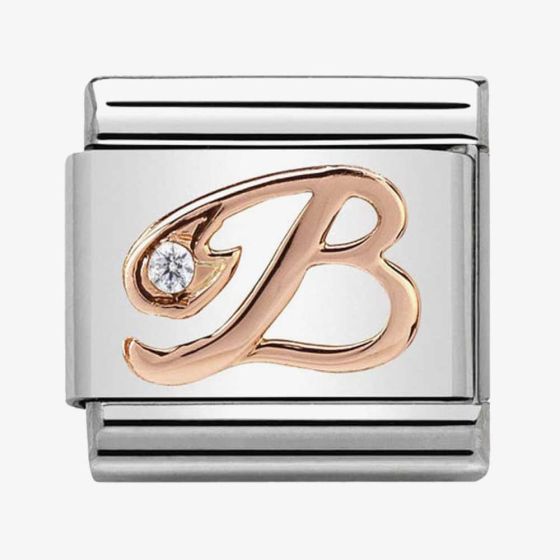 Nomination CLASSIC Rose Gold Letters B Charm 430310/02
