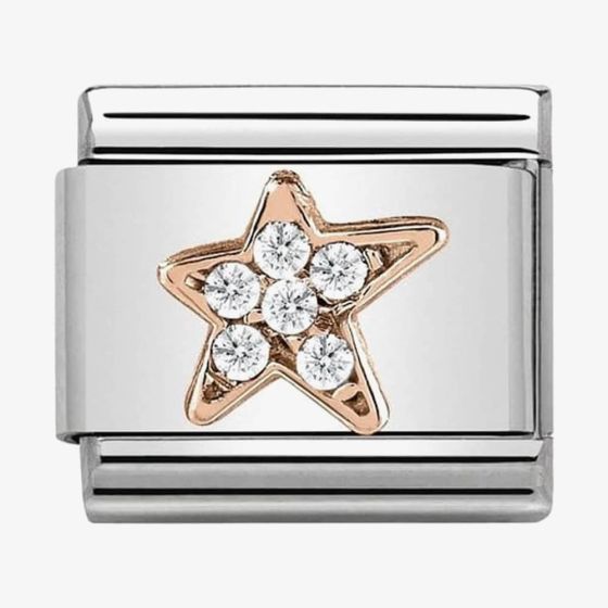 Nomination CLASSIC Rose Gold Asymmetric Star Charm 430302/16