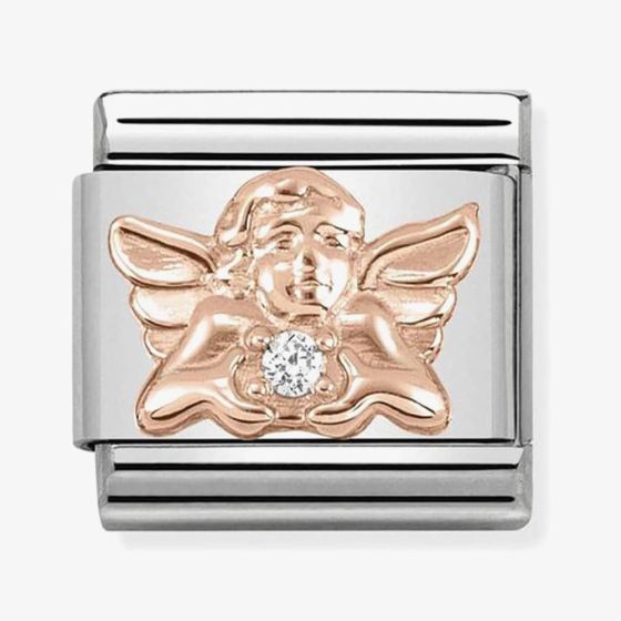 Nomination CLASSIC Rose Gold Symbols Angel Of Family Charm 430302/17