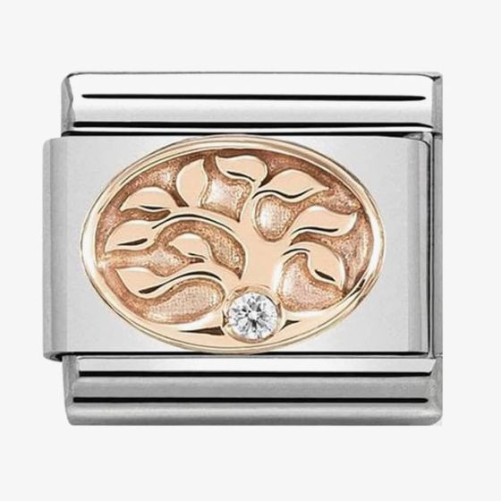 Nomination CLASSIC Rose Gold Tree Of Life With Stones Charm 430305/12