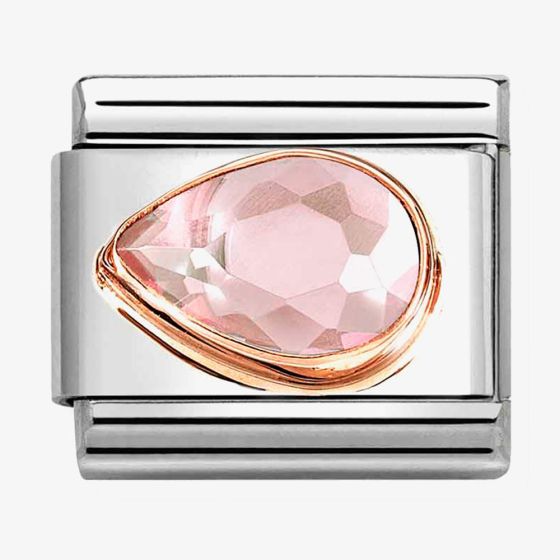 Nomination CLASSIC Pink Cubic Zirconia Left Drop Charm 430605/003