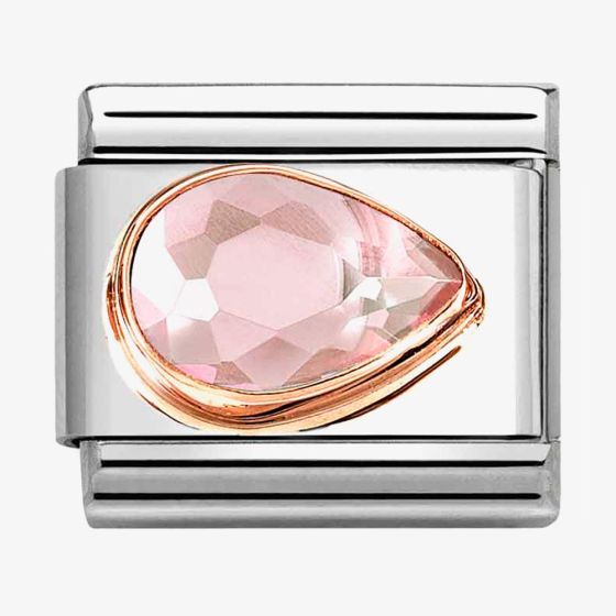 Nomination CLASSIC Pink Cubic Zirconia Right Drop Charm 430606/003