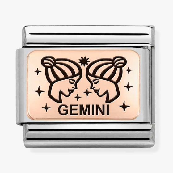 Nomination CLASSIC Composable Plates Gemini Charm 430112/03
