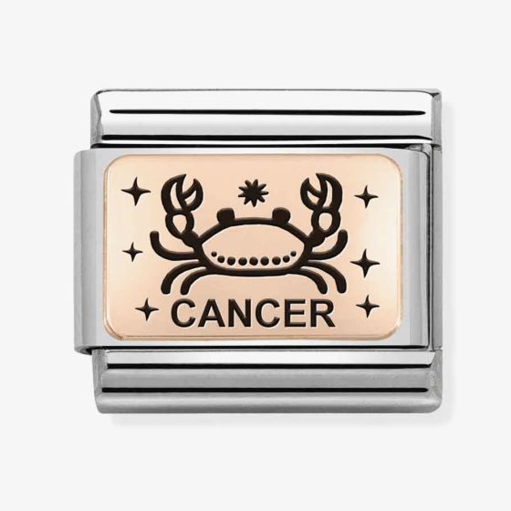 Nomination CLASSIC Composable Plates Cancer Charm 430112/04