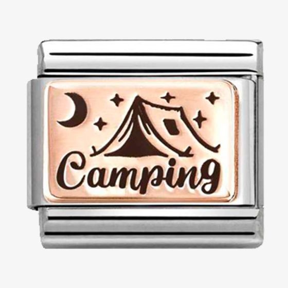 Nomination CLASSIC Rose Gold Camping Charm 430111/21