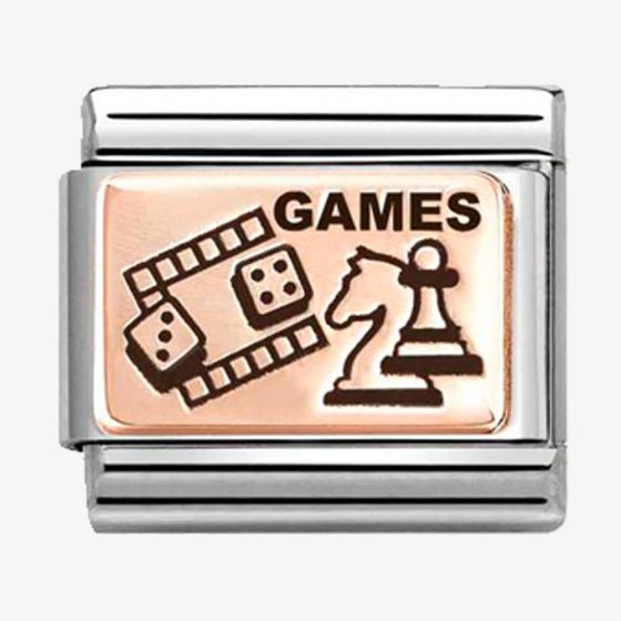 Nomination CLASSIC Rose Gold Chess Charm 430111/22