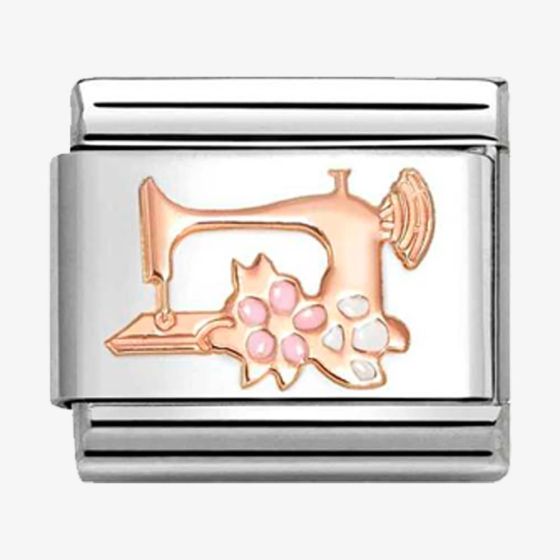 Nomination CLASSIC Rose Gold Sewing Machine Charm 430202/28