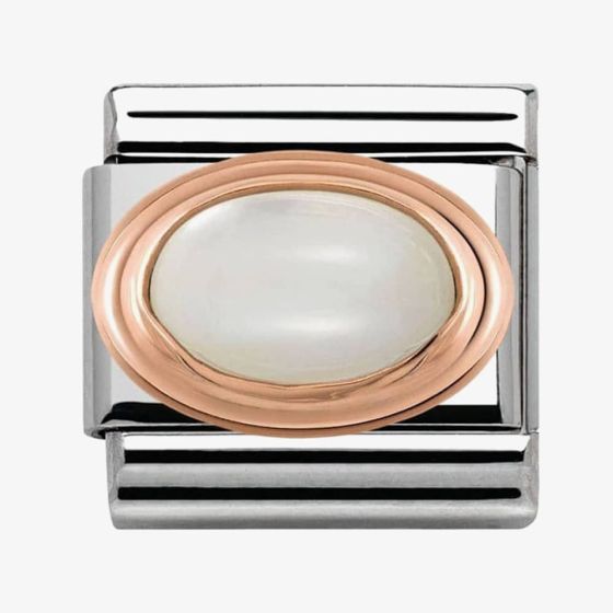 Nomination CLASSIC Rose Gold White Mother of Pearl Charm 430501/12