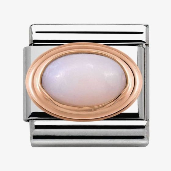 Nomination CLASSIC Rose Gold Pink Opal Charm 430501/22