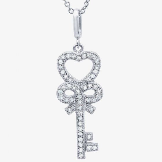 Crislu 'Keys to the Kingdom' Necklace 9010444N16CZ