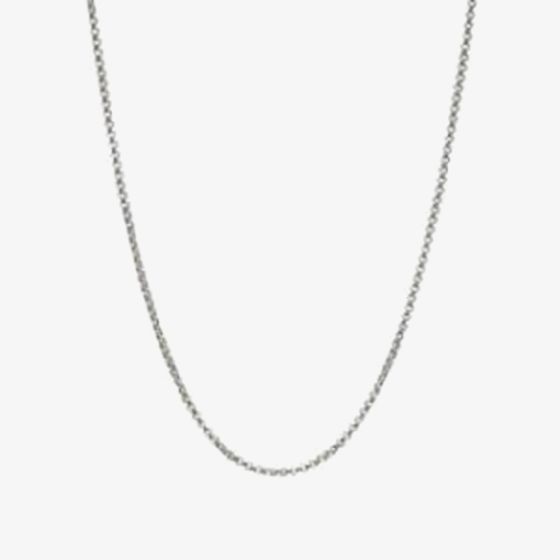 Links of London Silver Mini Belcher Chain 61cm 5020.0181