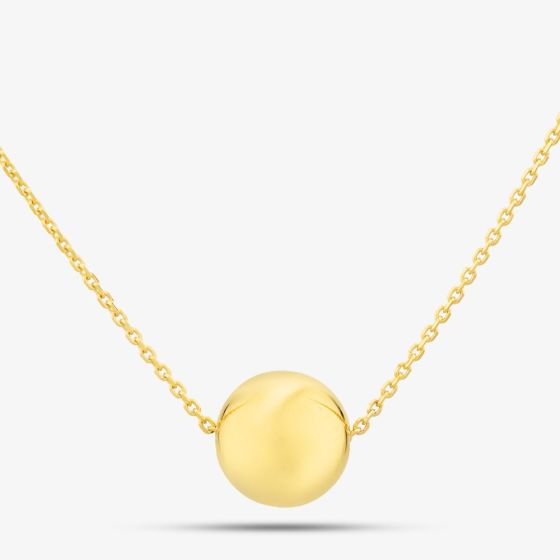 9ct Gold Round Ball Necklace CN151-17
