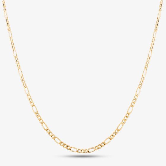 9ct Yellow Gold 24 Inch Figaro Chain 1.15.0097