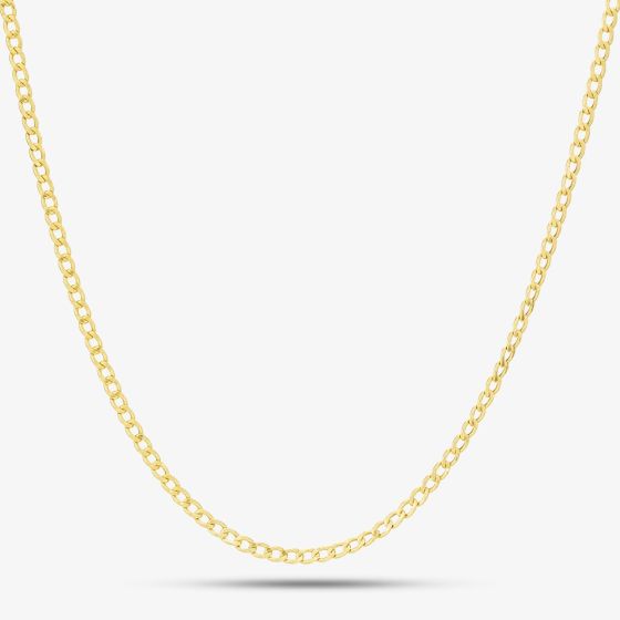 9ct Yellow Gold 51cm Curb Chain 1.13.0185