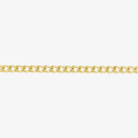 9ct Yellow Gold 18inch Fine Curb Chain ST-CN025-18