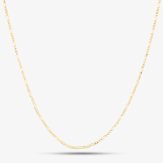 9ct Yellow Gold 18 Inch Figaro Chain SFFP-150-9Y-18
