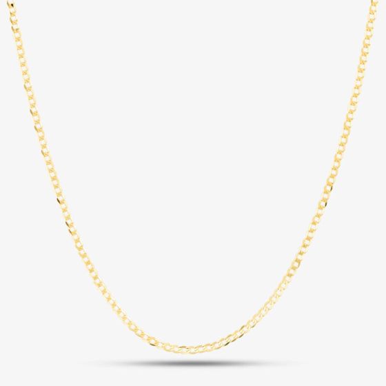 9ct Yellow Gold Mini Curb Chain SUFC-190-9Y