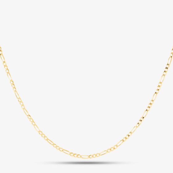 9ct Yellow Gold 20 Inch Fine Figaro Chain SFFP-150-9Y-20