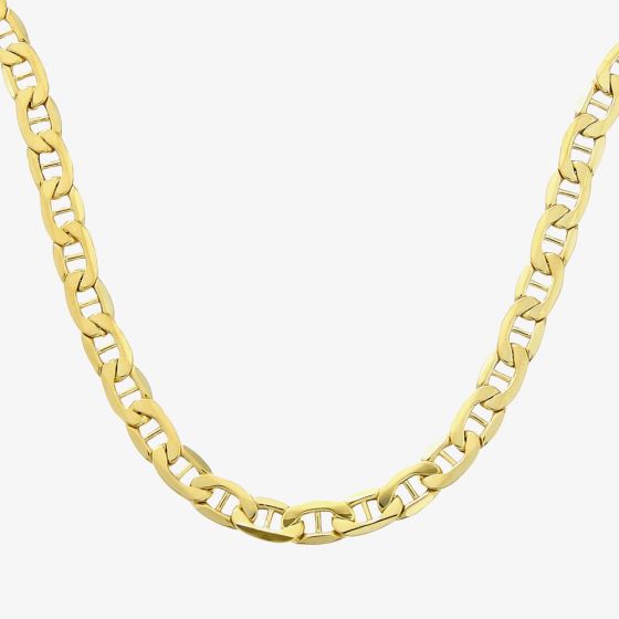 9ct Yellow Gold 20 Inch Anchor Curb Chain HRBPE120