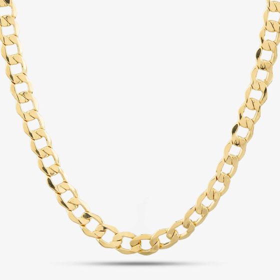 9ct Yellow Gold 20 Inch Curb Chain Necklace HC150 20'