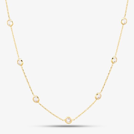 9ct Yellow Gold Cubic Zirconia Chain 1.19.1970