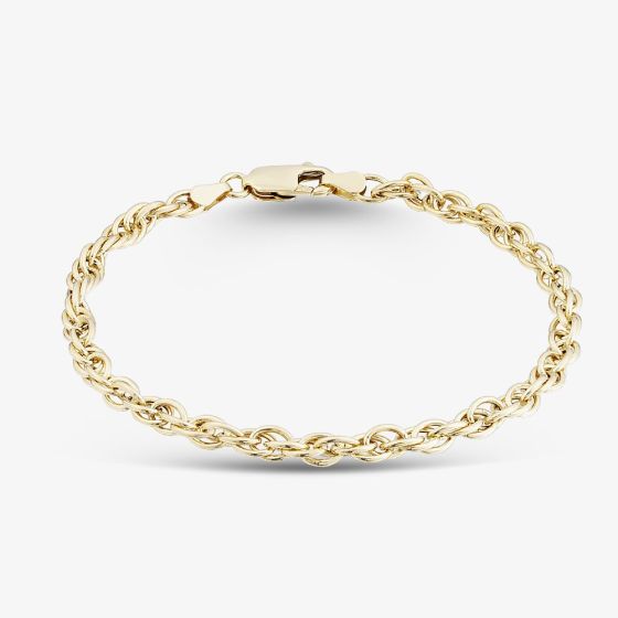 9ct Yellow Gold Prince Of Wales Chain Bracelet 10827454G