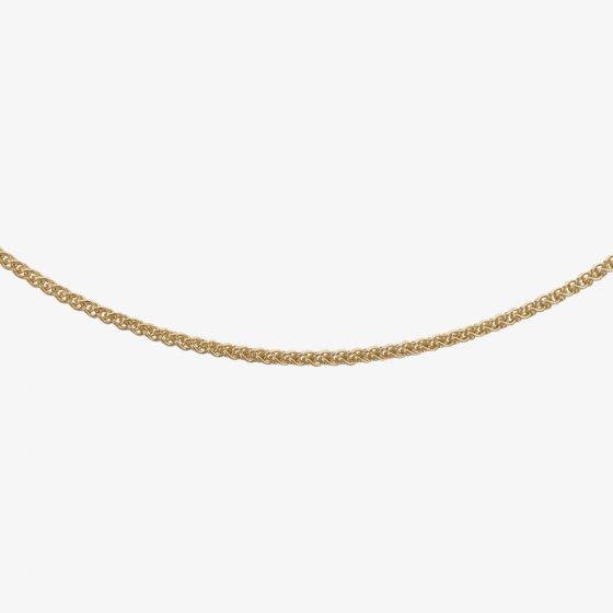 9ct Yellow Gold Spiga Chain GSP20