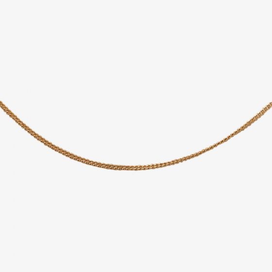 9ct Yellow Gold Filed Curb Chain G10FC