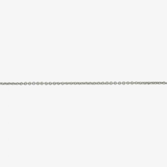 9ct White Gold 16inch Trace Chain W12T16