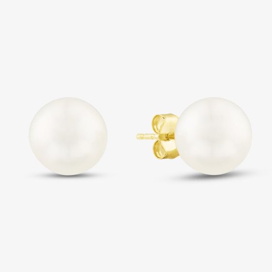 9ct 8-8.5mm Akoya Pearl Stud Earrings EOZ110CM
