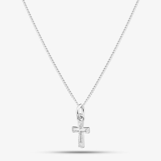 Silver Mini Cross Pendant P1P04ST0918 N2326