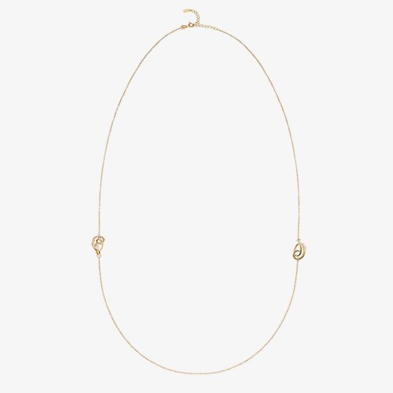 Fei Liu Serenity Opera Gold Plated Long Necklace SER-925G-102-0000